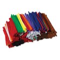 Creativity Street Jumbo Stems Classroom Pack, Assorted Colors, 6in x 6 mm, PK1000 PAC9115-01